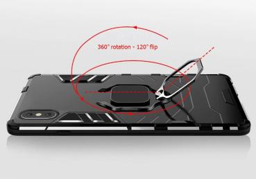 Ring Armor Case Robuste Schutzhülle für Xiaomi Mi 11 Pro schwarz